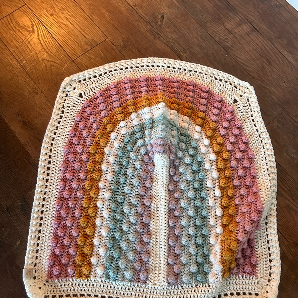 Rainbow blanket